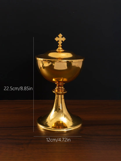 Santo Graal, Sacrário, Rosário, Artigos Litúrgicos Banhados a Ouro, Cálice de Comunhão, Artigos para a Missa
